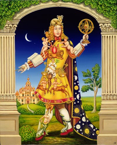 De Astrologentuin door Frances Broomfield