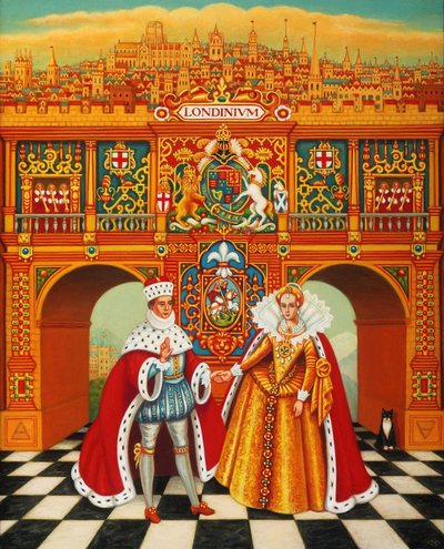 De Winterkoning en Koningin door Frances Broomfield
