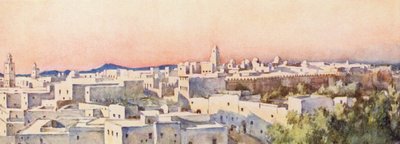 Avond, Kairouan door Frances Nesbitt