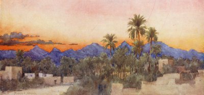 Zonsondergang door Frances Nesbitt