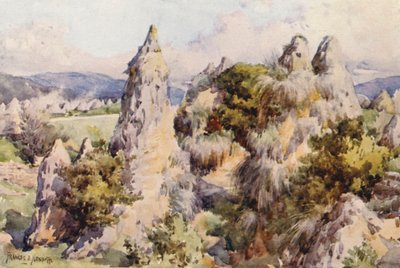 De Arabische Bruiloft, Hammam Meskoutine door Frances Nesbitt