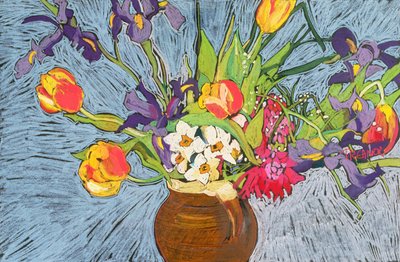 Lentebloemen door Frances Treanor