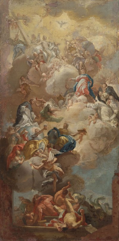  door Francesco (after) Solimena