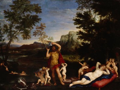 Venus en Mars door Francesco Albani