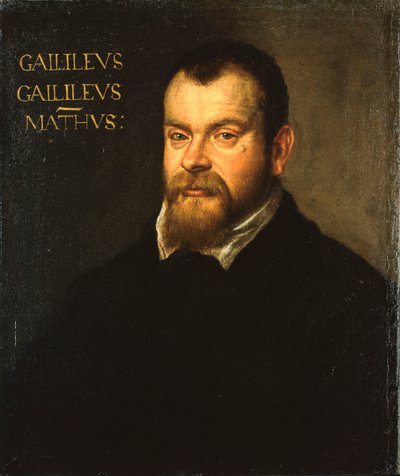 Galileo Galilei (1564-1642) door Francesco Apollodoro