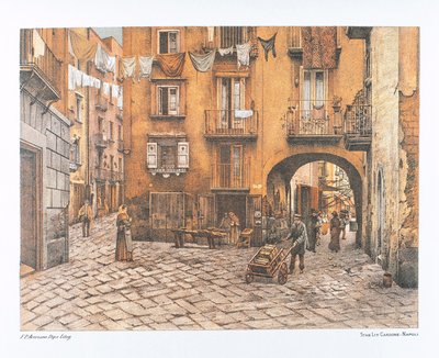 Italië, Napels, Sopportico de