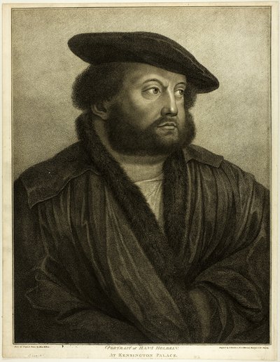 Hans Holbein door Francesco Bartolozzi