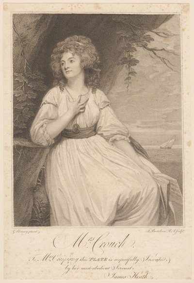 Miss Anna Crouch door Francesco Bartolozzi