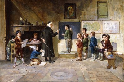 Het klaslokaal door Francesco Bergamini