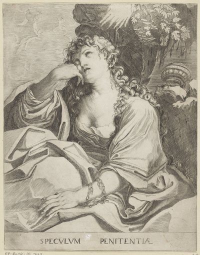 Maria Magdalena door Francesco Brizio (attributed to)