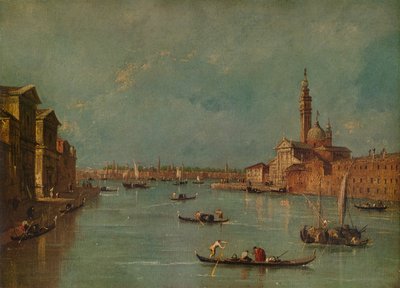 Het eiland San Giorgio, Venetië, c1770, 1938 door Francesco Guardi