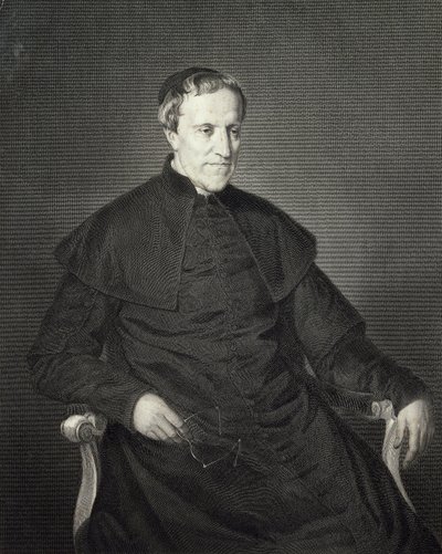 Portret van Antonio Rosmini (Rovereto) door Francesco Hayez