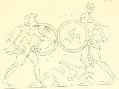INGHIRAMI(1835) Schilderijen van Fictiele Vazen Vol3 T257 (14784576482) door Francesco Inghirami
