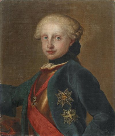 Portret van Koning Ferdinand IV van Napels en Sicilië 1751-1825 door Francesco Liani