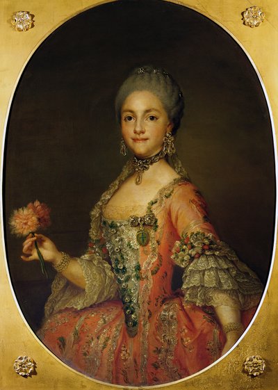 Portret van Maria Luisa van Parma door Francesco Liani