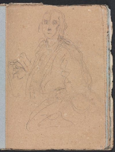 Verona Schetsboek: Heren (pagina 55) door Francesco Lorenzi