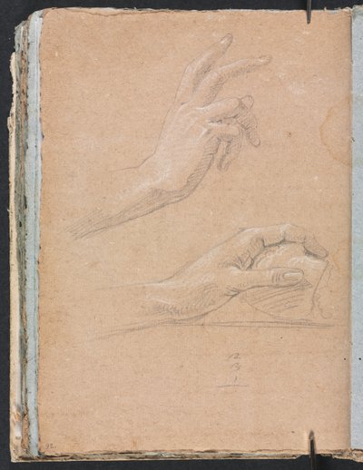 Verona Schetsboek: Handen (pagina 92) door Francesco Lorenzi