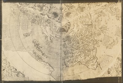 1506 Contarini-Roselli wereldkaart door Francesco Rosselli