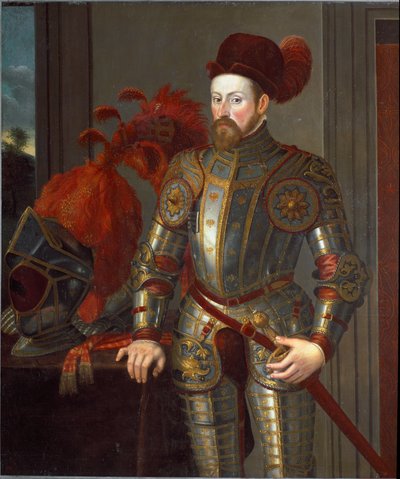 Portret van Ferdinand van Tirol (Ferdinand II Aartshertog van Oostenrijk) door Francesco Terzio