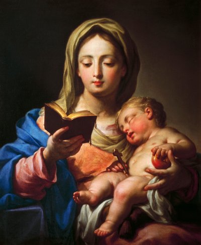 Madonna met Kind door Francesco Trevisani