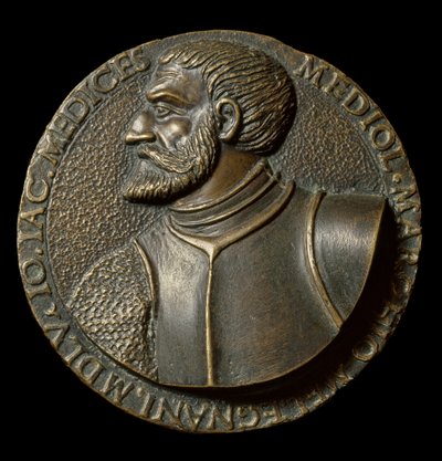 Buste van Gian Giacomo de Medici (1497-1556), Italiaanse Condottiero door Francesco da Sangallo