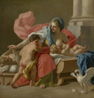 Liefdadigheid, 1743-44 door Francesco de Mura