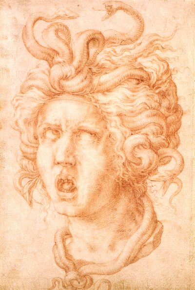 Medusa door Francesco de Rossi Salviati Cecchino