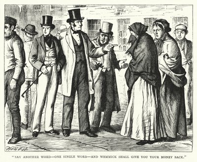 Illustratie voor Great Expectations door Charles Dickens door Francis Arthur Fraser