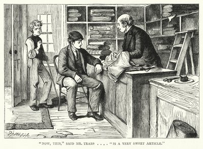 Illustratie voor Great Expectations door Charles Dickens door Francis Arthur Fraser