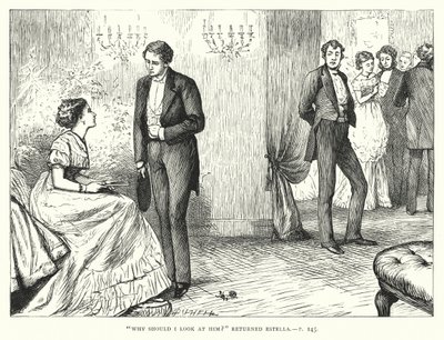 Illustratie voor Great Expectations door Charles Dickens door Francis Arthur Fraser