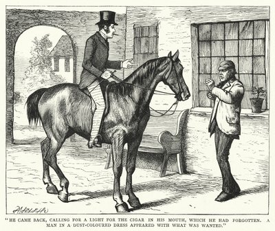 Illustratie voor Great Expectations door Charles Dickens (gravure) door Francis Arthur Fraser