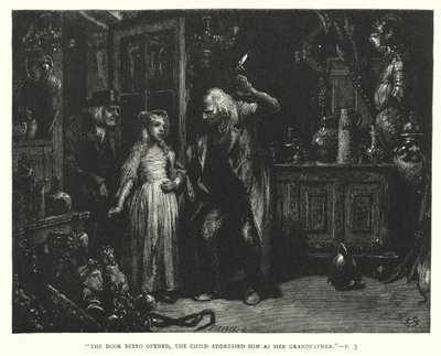 Illustratie voor Great Expectations door Charles Dickens (gravure) door Francis Arthur Fraser