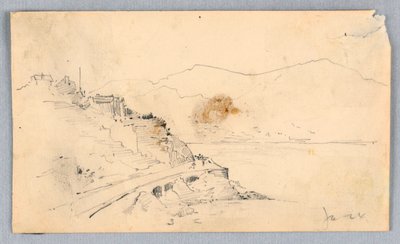 Italiaanse kuststad door Francis Augustus Lathrop