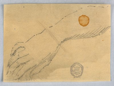 Schets van Hand en Pols door Francis Augustus Lathrop