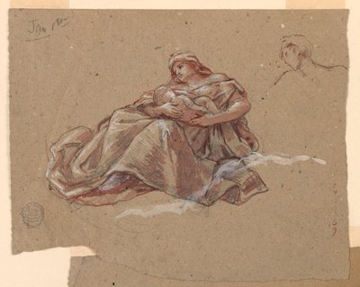 Studie voor "Liefdadigheid," St. Bartholomew