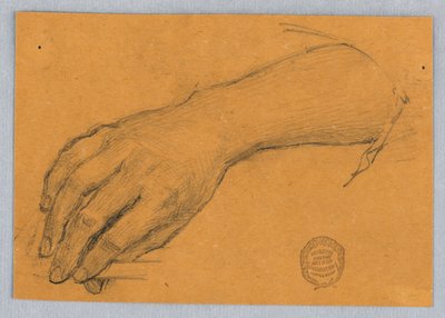 Studie van Hand en Pols door Francis Augustus Lathrop