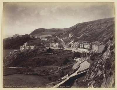 Barmouth, van boven Bellevue door Francis Bedford