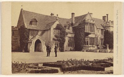 Cheltenham - Southern House, vanuit het westen door Francis Bedford