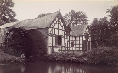Wrexham, Rossett Mill, 1870s door Francis Bedford