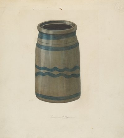 Pot door Francis Bruner