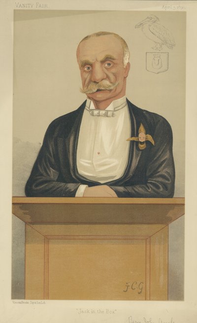Meneer Bernard John Angle door Francis Carruthers Gould