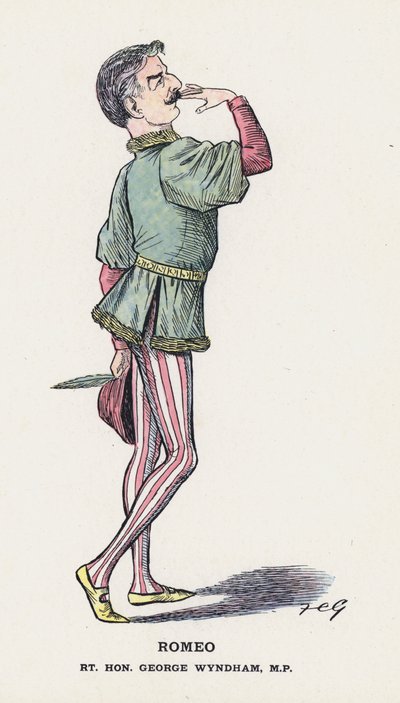 Romeo, Rt Hon George Wyndham door Francis Carruthers Gould