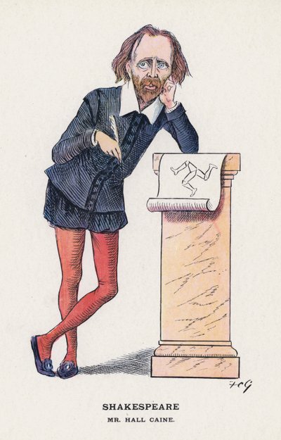 Shakespeare, Mr Hall Caine door Francis Carruthers Gould