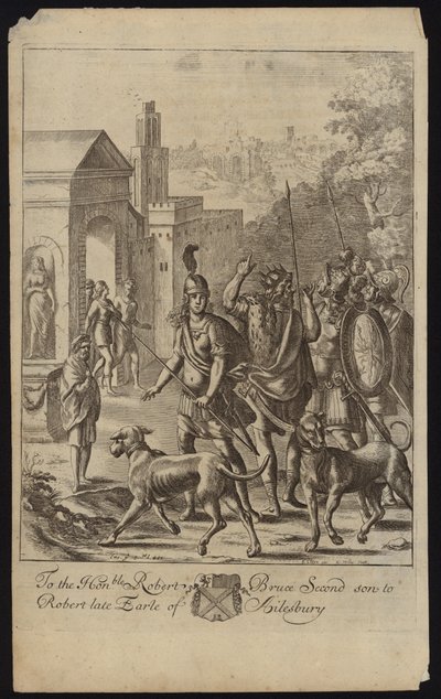 Evander en Aeneas bij Palentium door Francis Cleyn