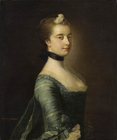 Laura Louisa Walpole door Francis Cotes