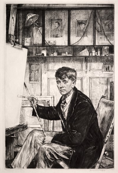 Charles Cundall door Francis Dodd