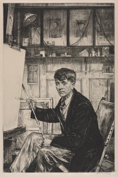 Charles Cundall door Francis Dodd