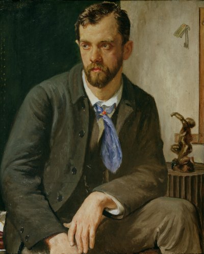 Portret van Charles Holden (1875-1960) door Francis Dodd