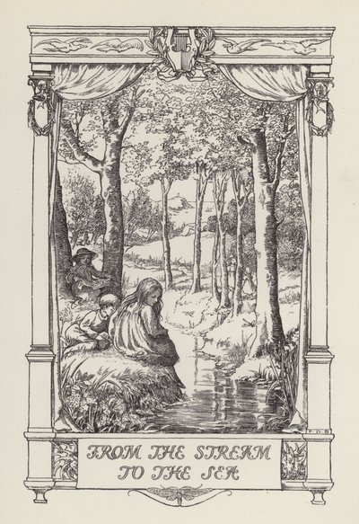 Een ander boek met verzen voor kinderen: Van stroom tot zee (litho) door Francis Donkin Bedford