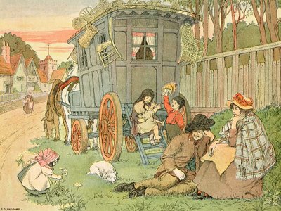 De woonwagen, uit 
